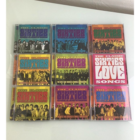 The classic sixties collection CD music bundle of 9 CDs EUC - Picture 2 of 9